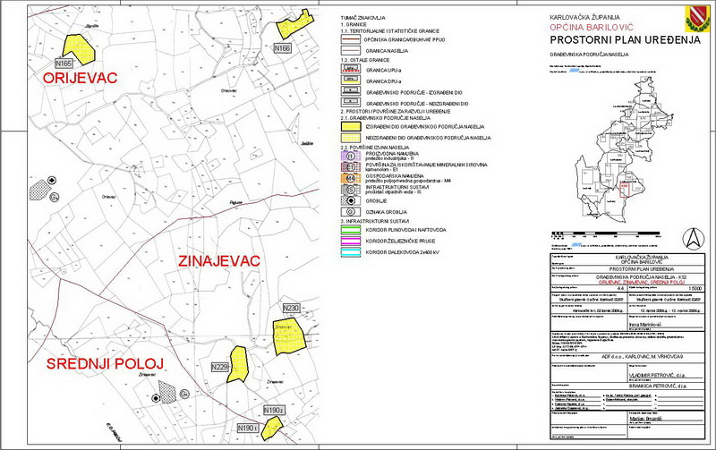 PPUO BARILOVIĆ k.o. Koransko Selo
